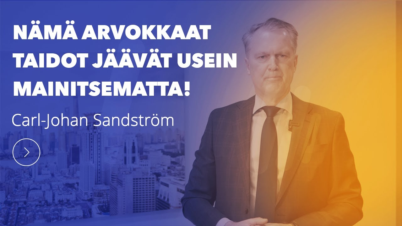 Nämä taidot jäävät usein mainitsematta! | InHunt Group