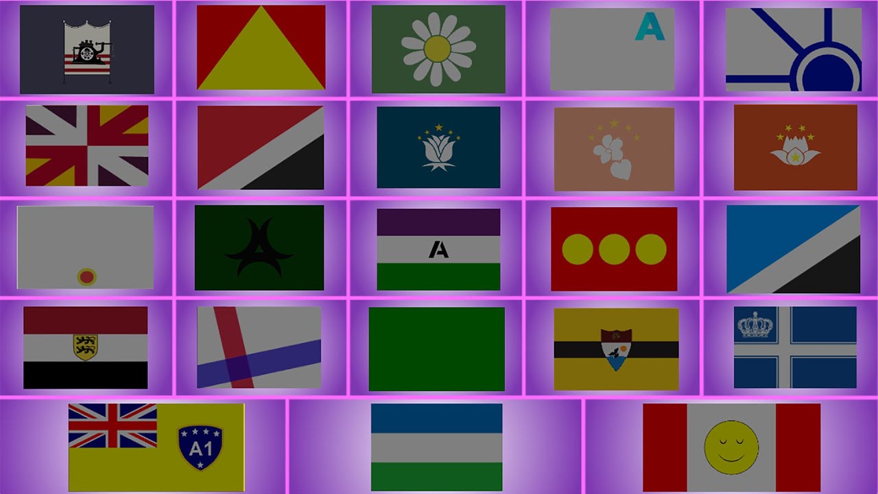 Official Challenge Flag Band: Micronations | World Flag Band