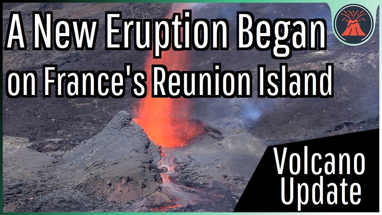 Piton de la Fournaise Volcano Update; New Eruption Occurs, Two Fissures Form