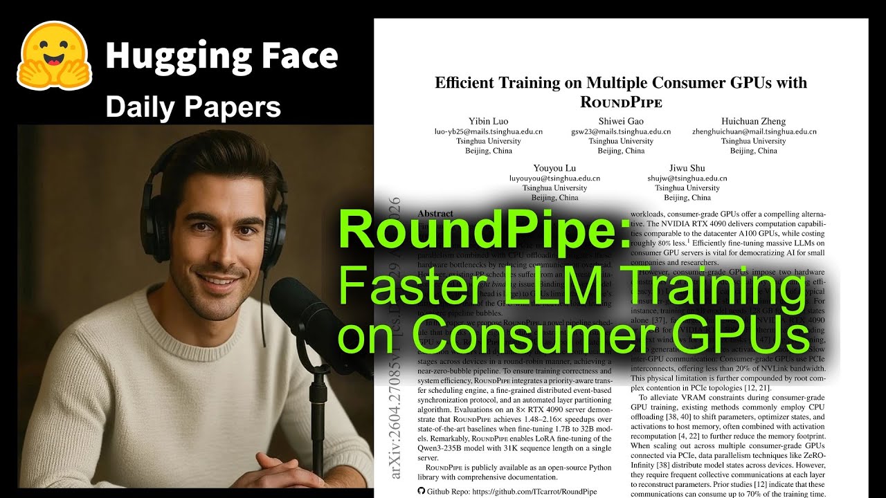 RoundPipe: Faster LLM Training on Consumer GPUs
