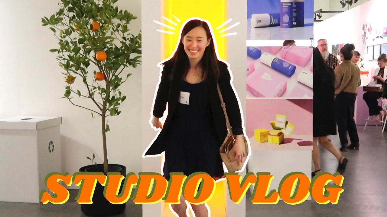 ☀ STUDIO VLOG 11 ☀ Grad Show Recruiter, Clay Sculpture, Exploring Home