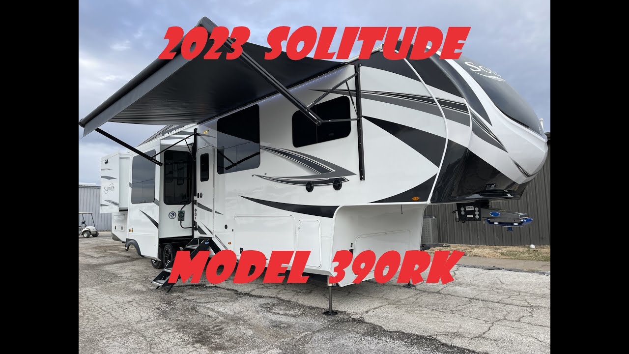 2023 Grand Design Solitude Model 390RK For Sale at Bish's RV of the Quad Cities