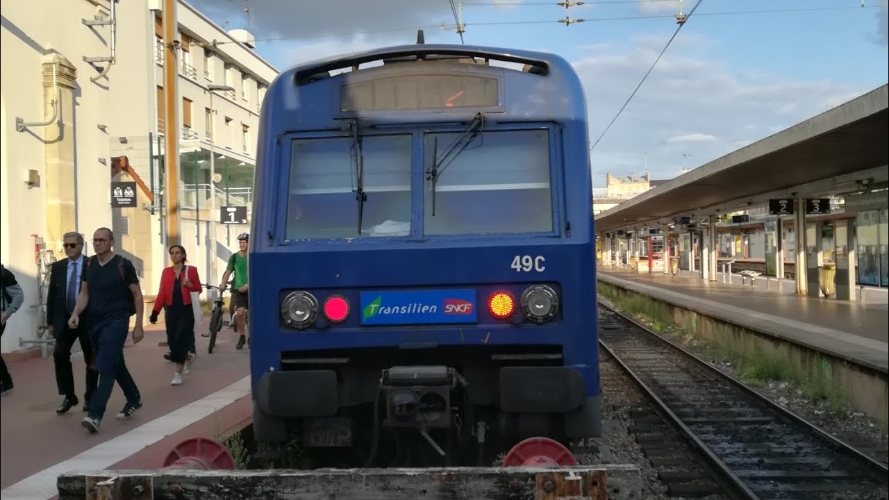 RER C : Trajet en Z5600 transilien entre Versailles Chantier et Versailles Château RG via Juvisy