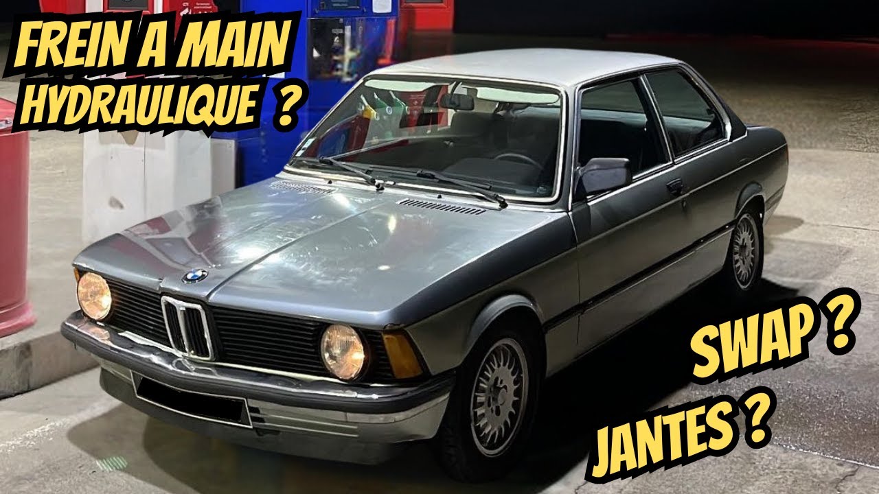 LE DEBUT DES MODIFICATIONS POUR MA BMW E21 !
