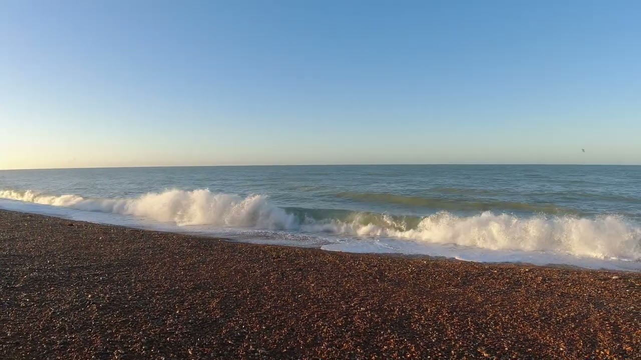Seaford UK - on the edge of the sea