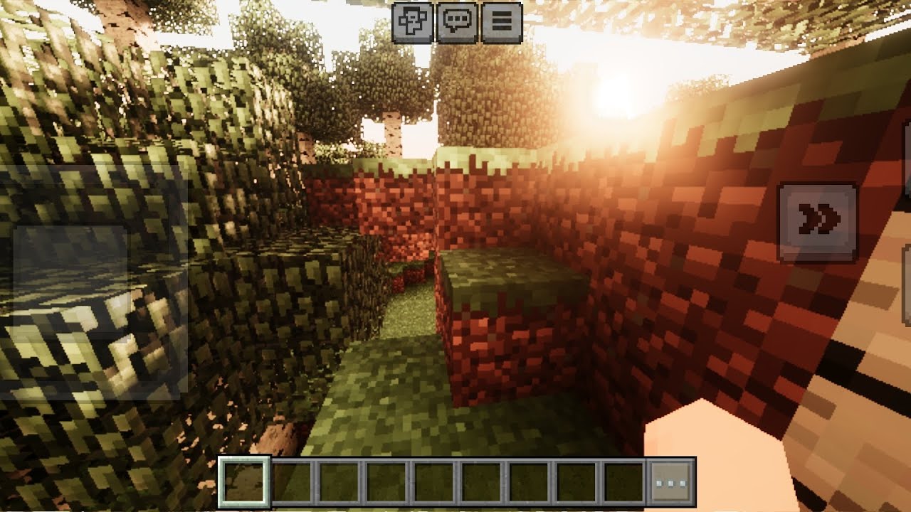 Mcpe - 60fps - ULTRA Realistic Shaders! || Mcpe RTX || Ray Tracing Minecraft pe. 