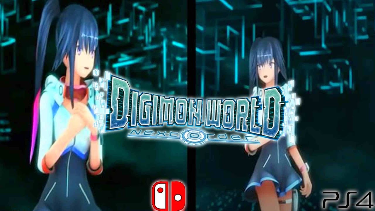 Digimon World: Next Order - Graphics Direct Comparison 1:1 [Nintendo Switch vs. PS4] New vs Original