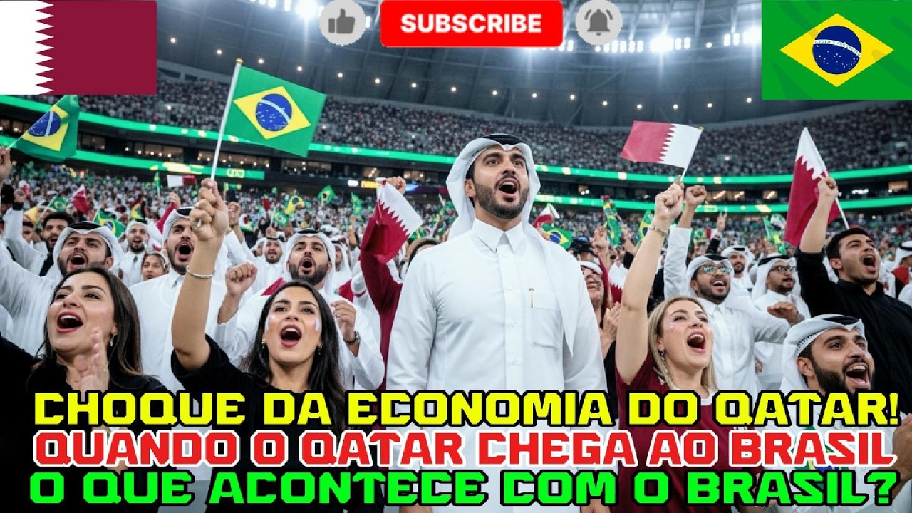 Qatar invade o Brasil a economia vai explodir ou entrar em colapso