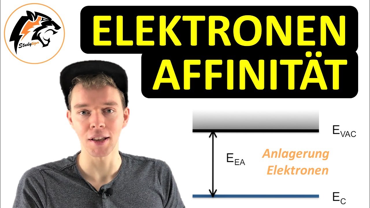 Die Elektronenaffinit&auml;t | Chemie Tutorial