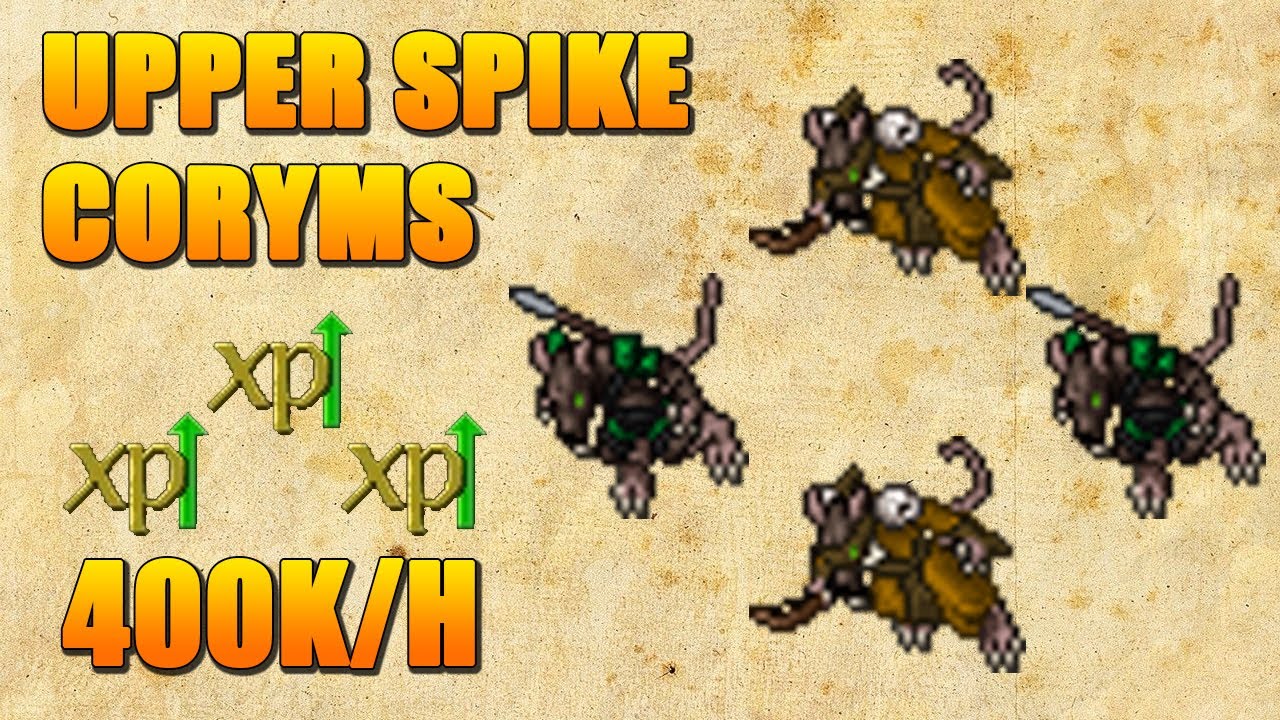 ED/MS 30+ | FULL EXP | UPPER SPIKE CORYMS | KAZORDOON | TIBIA