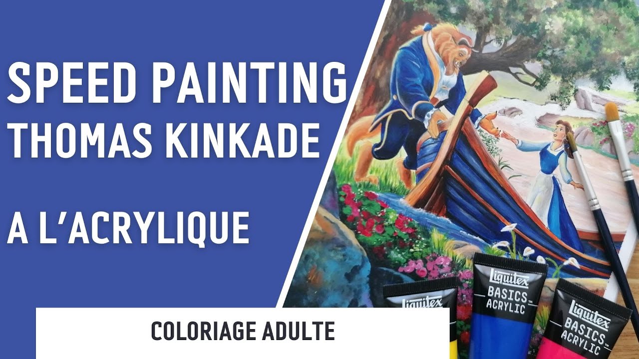 SPEED PAINTING | Thomas Kinkade