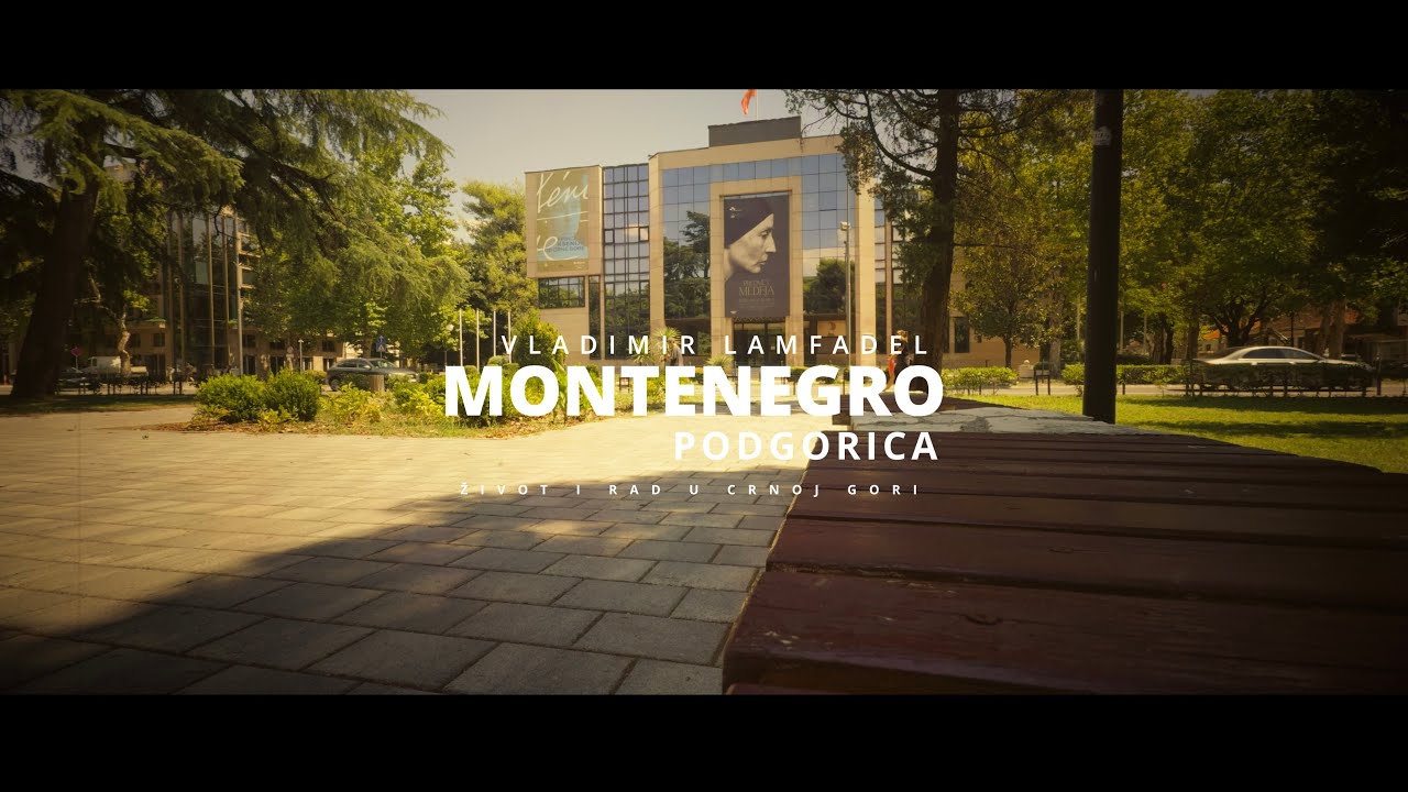 Podgorica. Sastavci - Park Njegoševa. Walking tours.