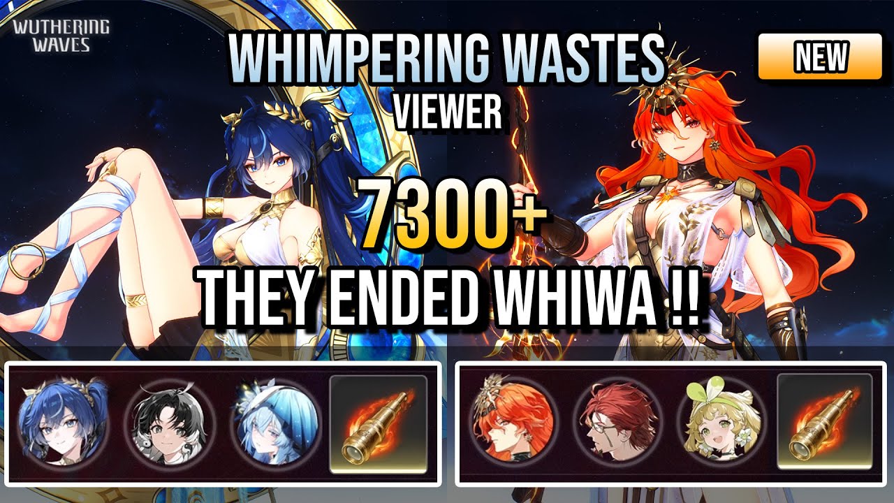 Не ставьте Иуно и Августу в одну команду! — Новая Whipmering Waste | Витрина [Wuthering Waves]