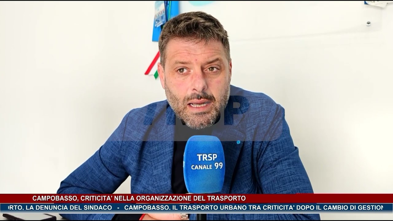 Campobasso, criticita' nella organizzazione del trasporto TG NEWS MOLISE DEL 23-02-26 - TRSP -