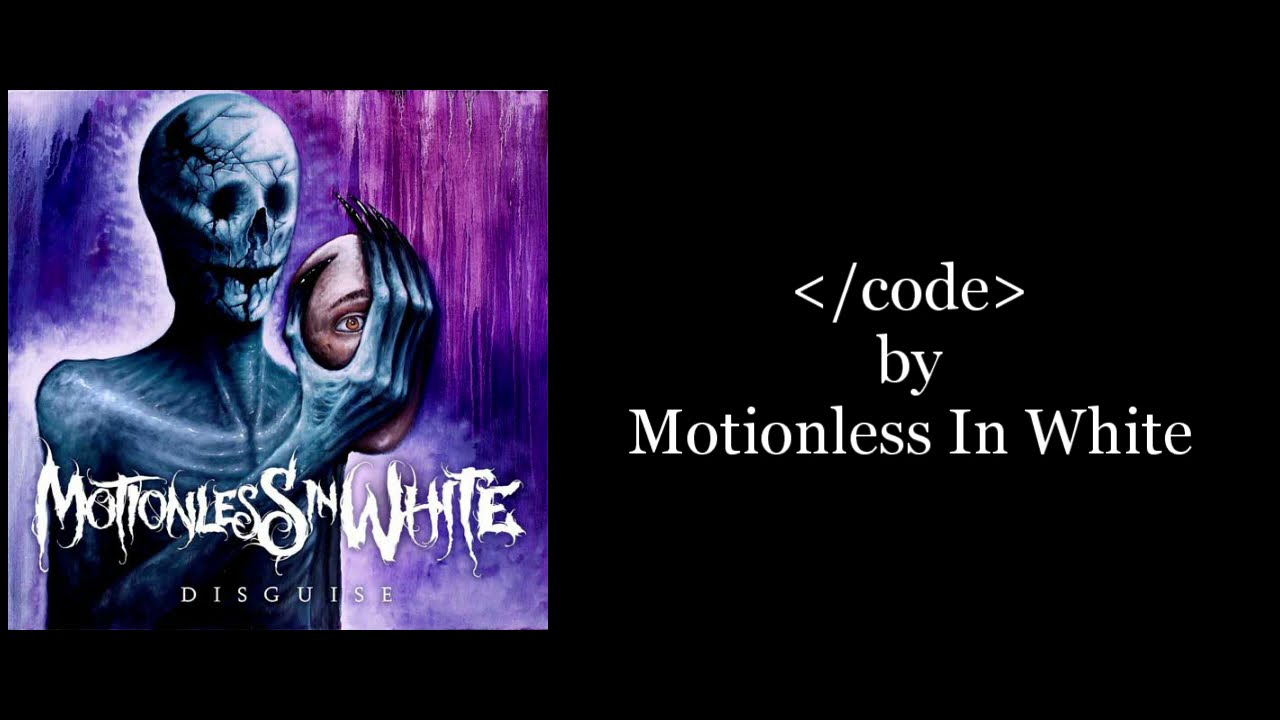 Motionless In White - c0de (Karaoke Instrumental)