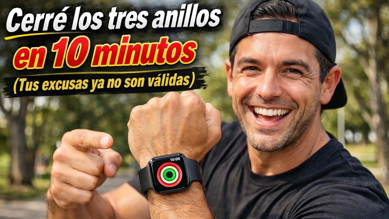 Cerré los tres anillos en 10 minutos (Tus excusas ya no son válidas)