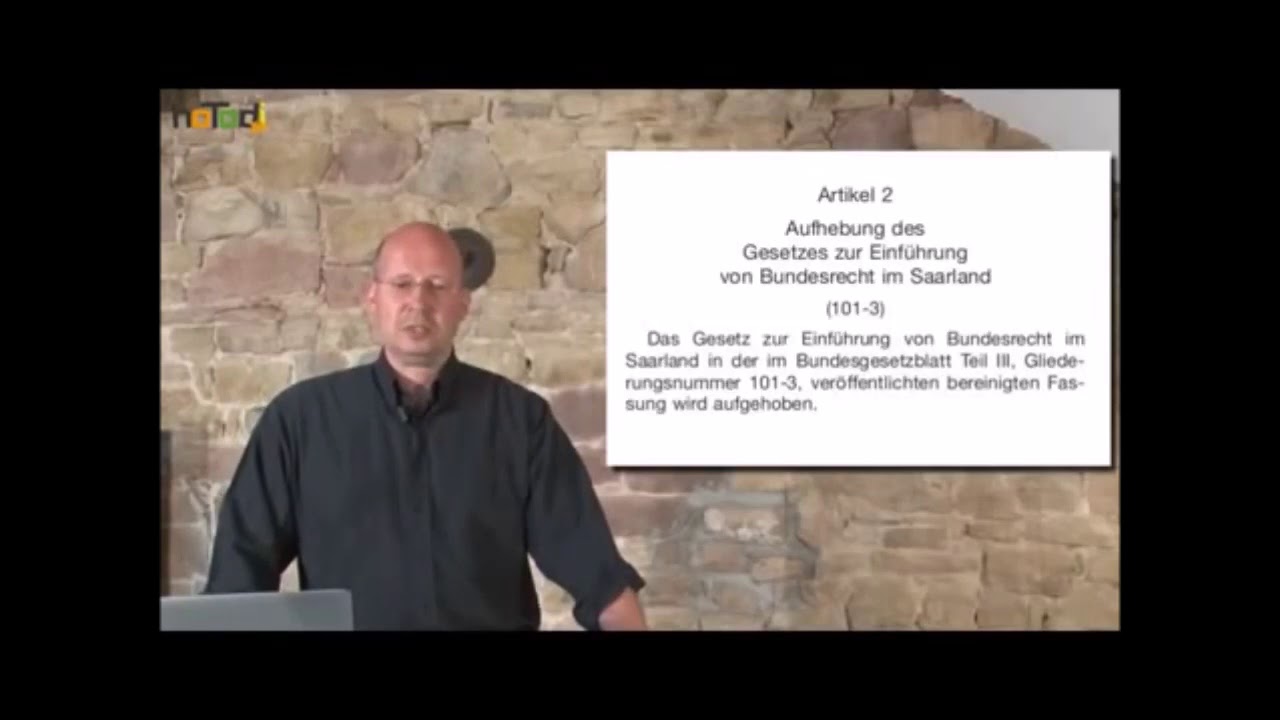 Das g&uuml;ltige Besatzungsrecht in Deutschland und die Bundesbereinigungsgesetze