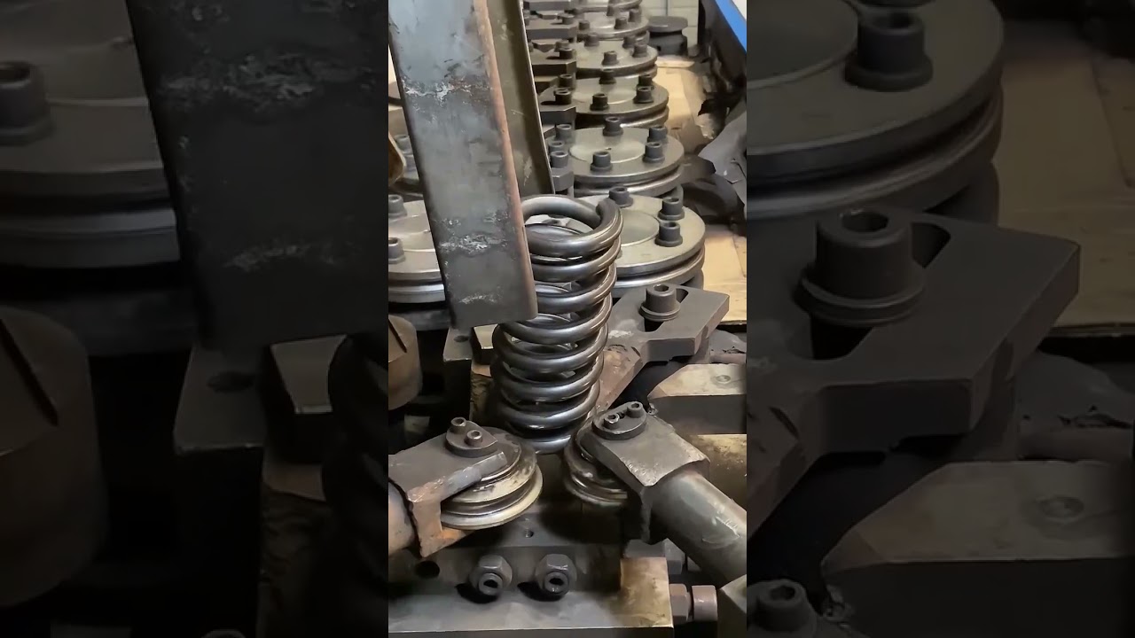 Spring Coiling Machines #SHORTS