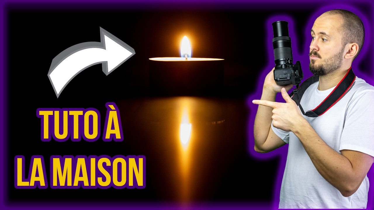 Réussir vos photos de bougies à la maison (Tuto & Réglages)