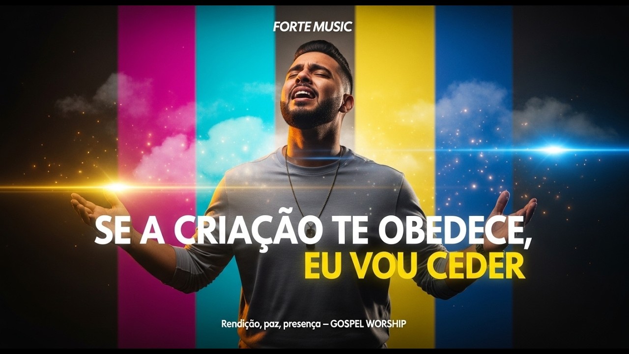 SE A CRIAÇÃO TE OBEDECE, EU VOU CEDER — Rendição, Paz, Presença | GOSPEL WORSHIP