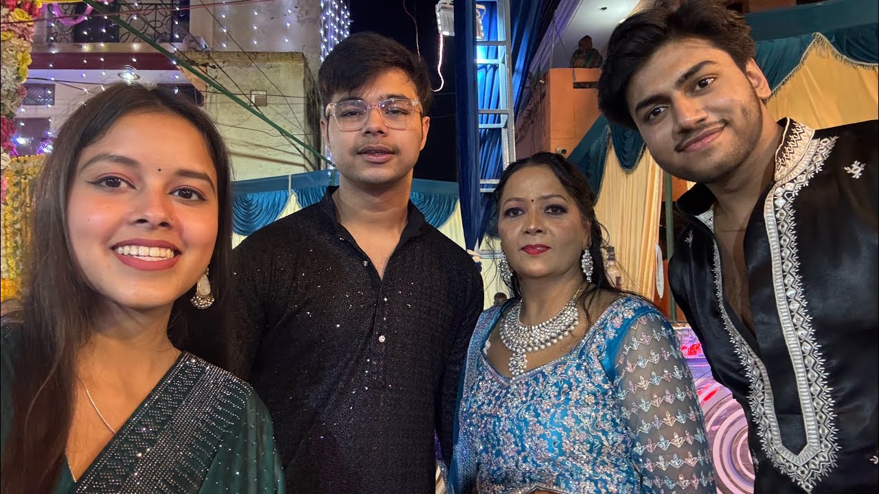 Vlog-143 || Kirtan and Mehendi Function ✨ Dj night mai mile saare school friends ❤️ M 
