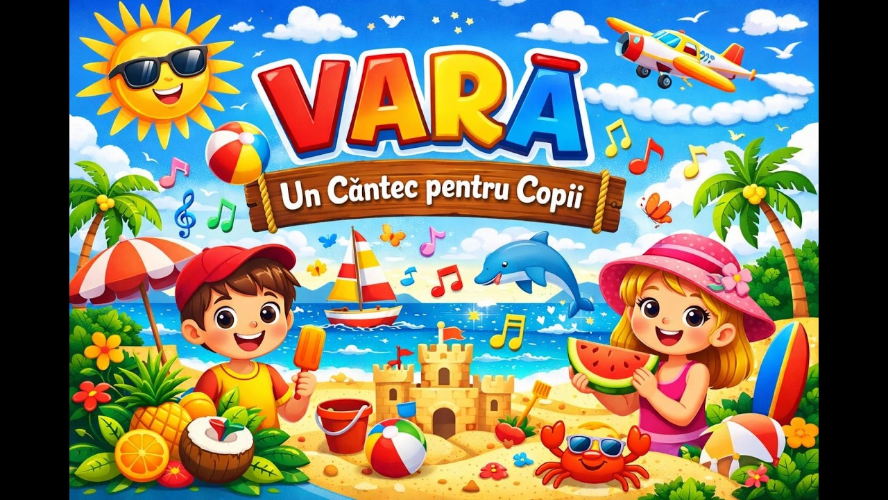 VARĂ, VARĂ! 🌞🎵 Cântec pentru copii mici