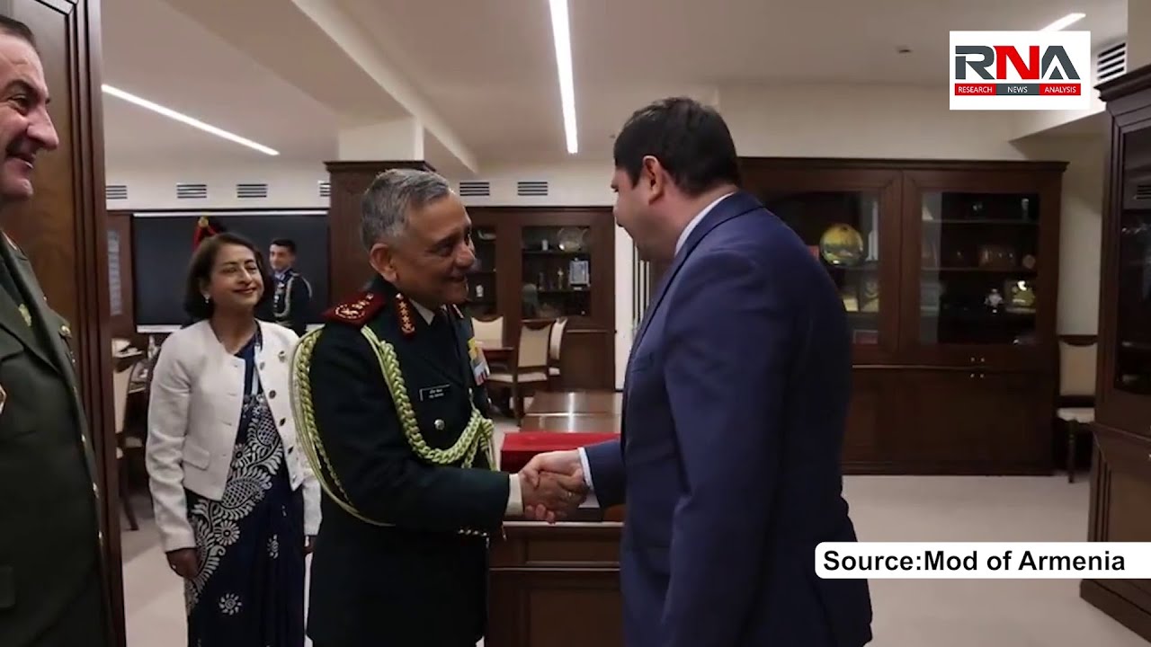 Indian CDS Gen Anil Chauhan in Armenia: A Strategic Partnership Reached | RNA