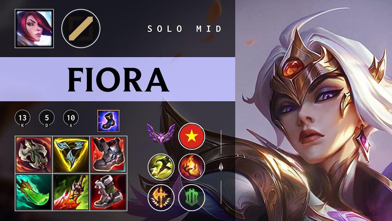 Fiora Mid vs Yone - VN Master Patch 26.04