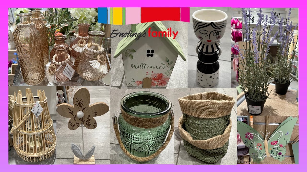 ERNSTINGS FAMILY HAUS & GARTEN DEKORATIONEN **NEUHEITEN**