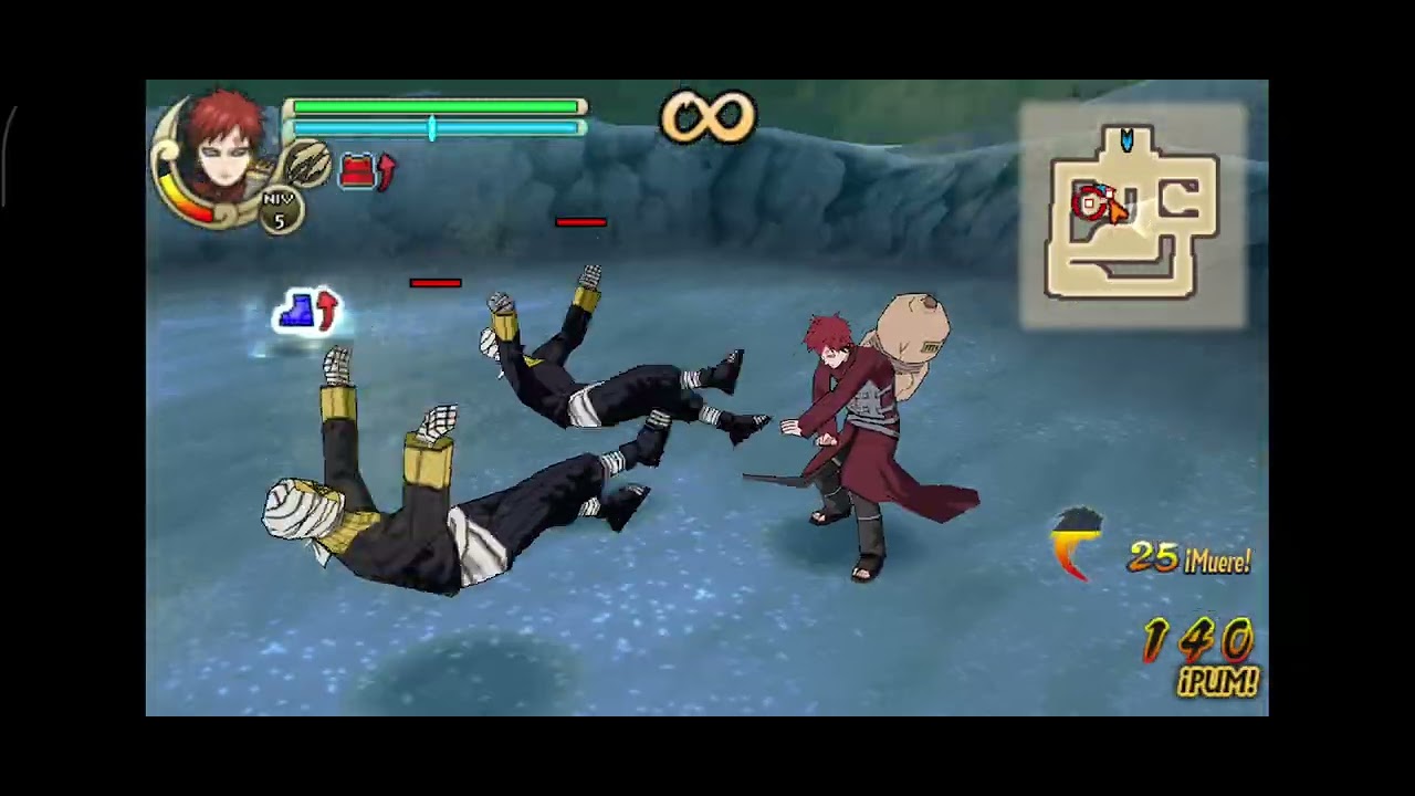 Naruto ultimate ninja impact _psp_ Akatsuki, o começo _parte#3
