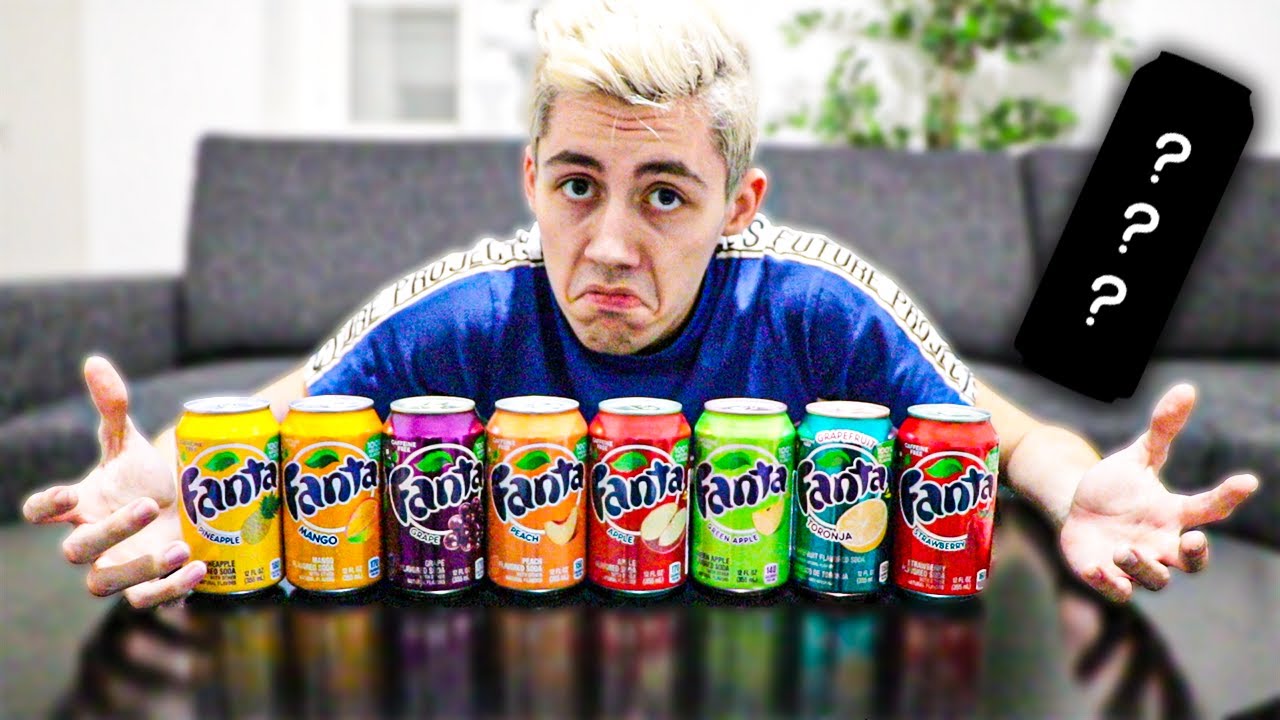Je teste les goûts Fanta les plus bizarres ! (+ boisson mystère) ft. @GEMI, @BriceBBrice
