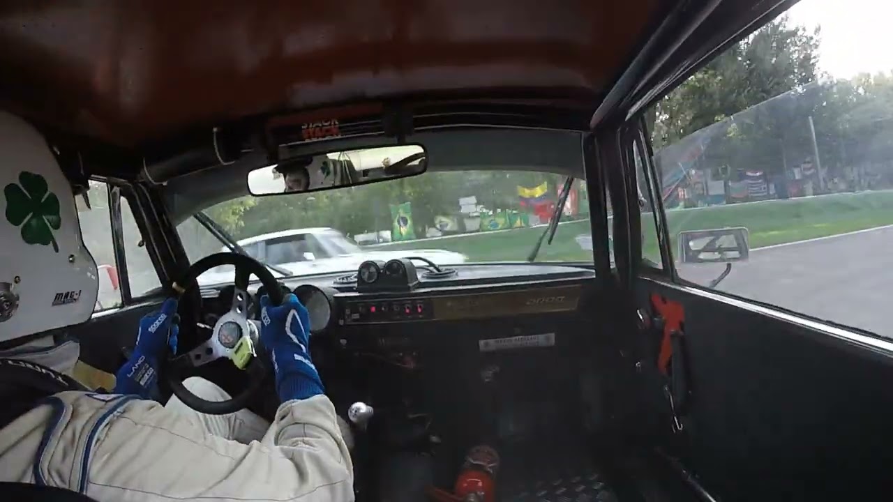 Crash au Tamburello - Imola F1 Track - Alfa Revival Cup 2019