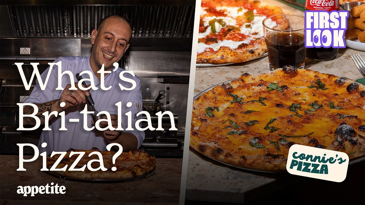 London’s FIRST Bri-talian Pizza?! 🍕Connie's Pizza | First Look