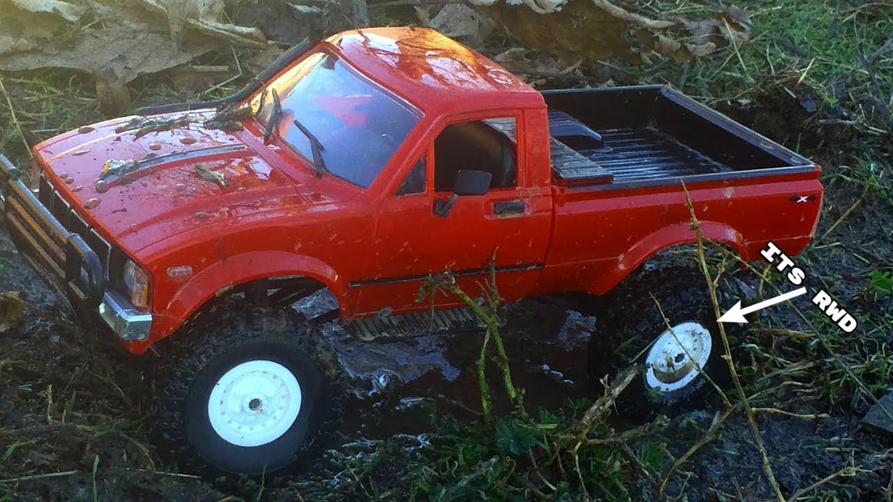 WPL C24 RWD: Offroad Test Drive in Mud, Snow & Sand