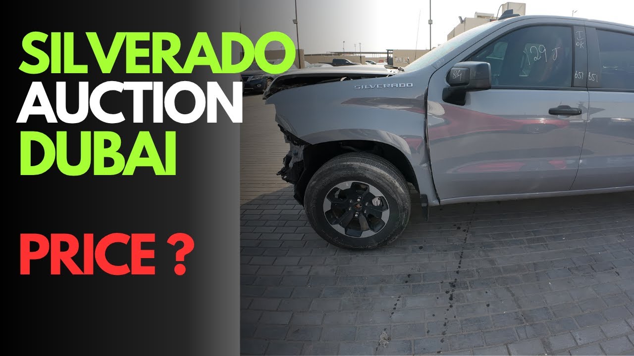 Dubai Car Auction | Chevy Silverado Pickup Truck | Best Price in UAE