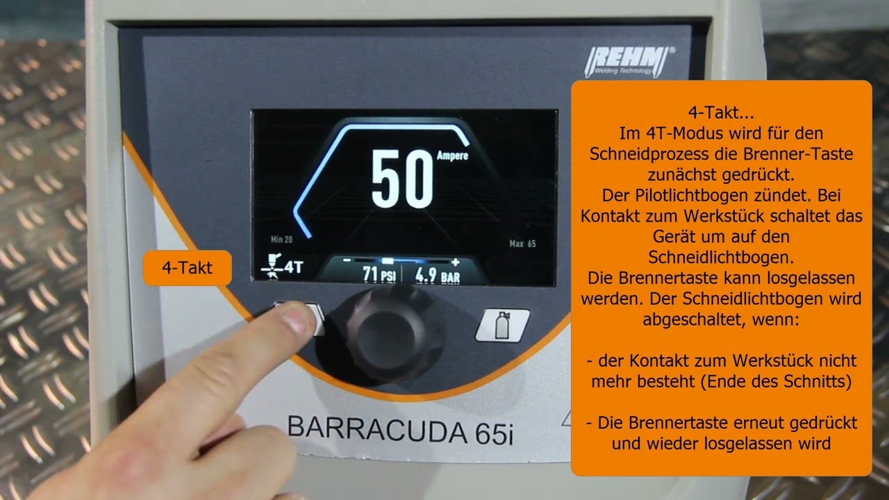 Video Anleitung BARRACUDA 65i