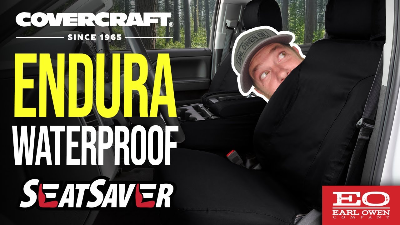 Covercraft Endura Waterproof SeatSavers: The Ultimate Seat Protection!