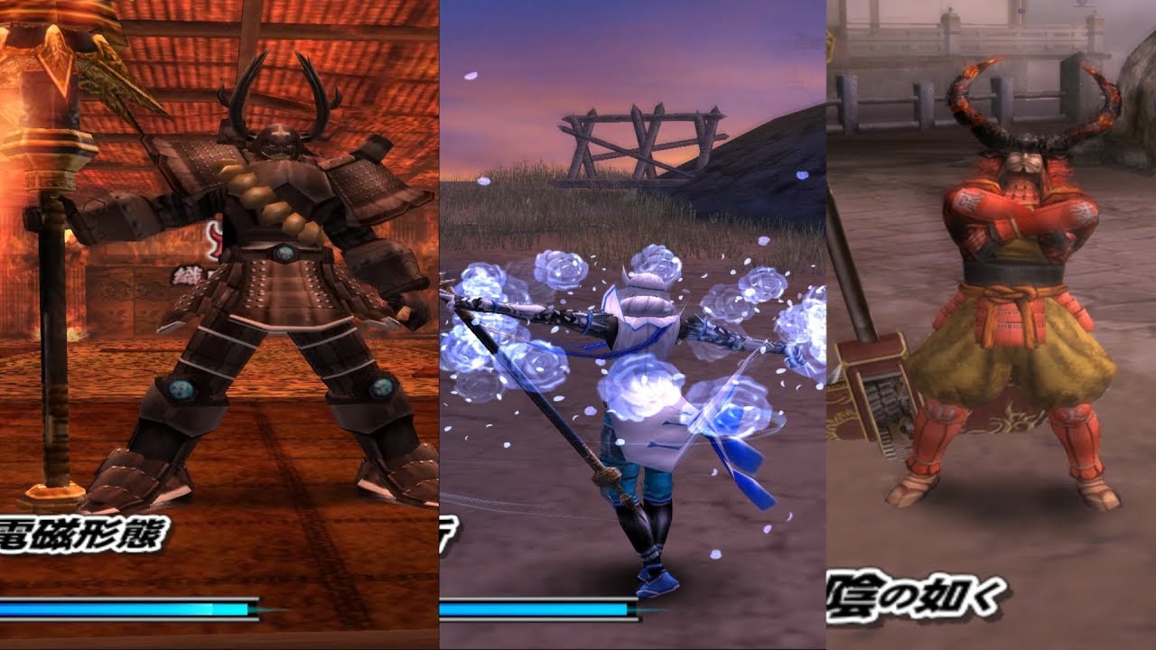Насмешка над всеми персонажами | SENGOKU BASARA 2 : Heroes
