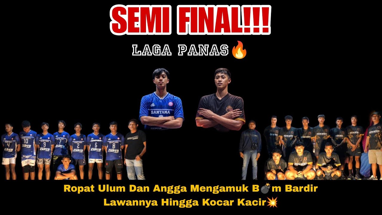 Ropat,ulum,angga,angki,paman (jhon sena) vs fadli,momon,raka pasuruan,dafa,jarwo (septa karya mobil)