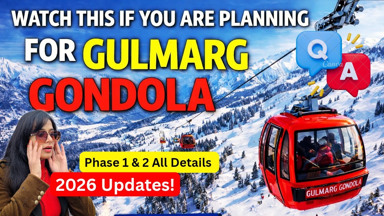 Gulmarg Gondola Ride Winter Guide 2026 | Booking Process, Phase 2 Worth it?, Myths Cleared