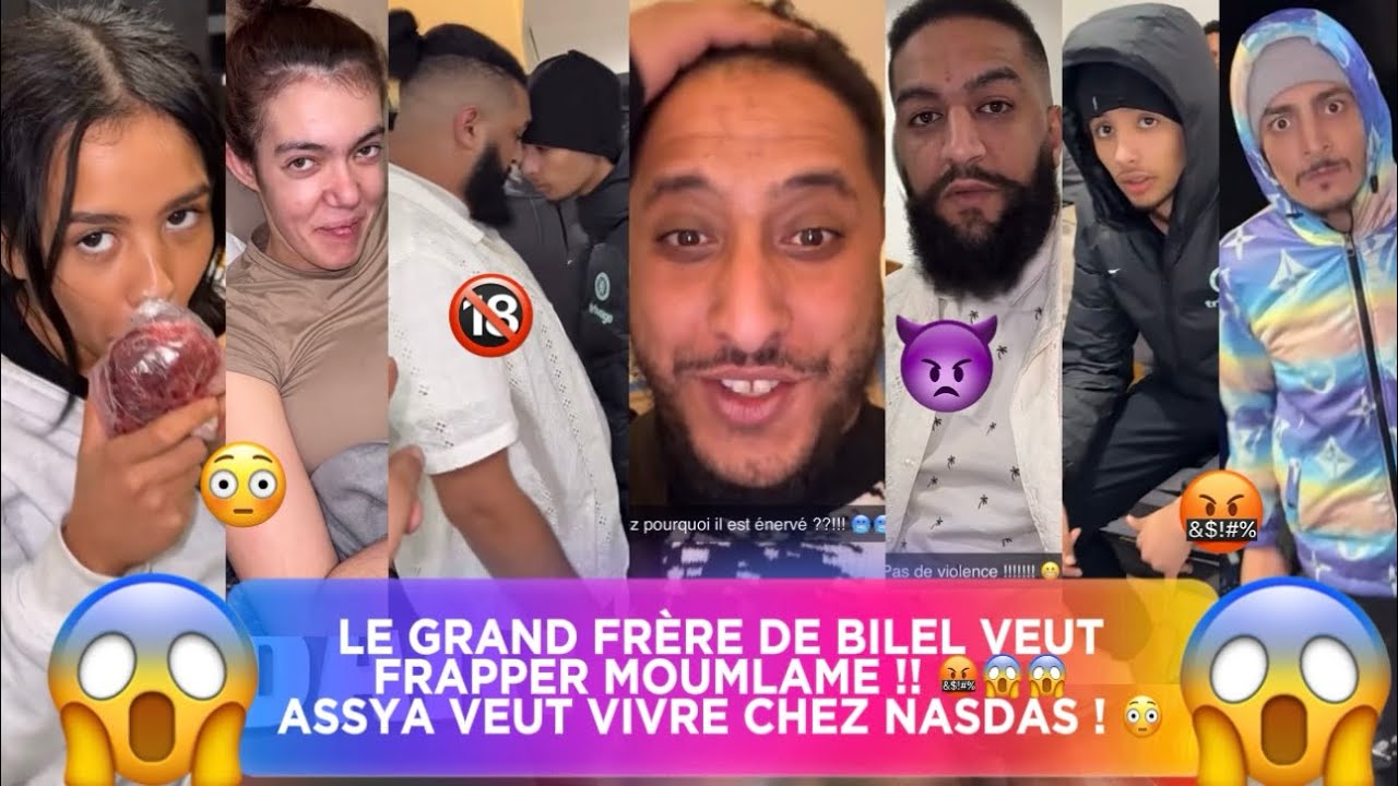 NASDAS & Co.🦅[EP.160🍿] Le FRÈRE de BILEL veut Frapper MOUMLAME !!🤬😱• ASSYA veut VIVRE chez NASDAS !😳