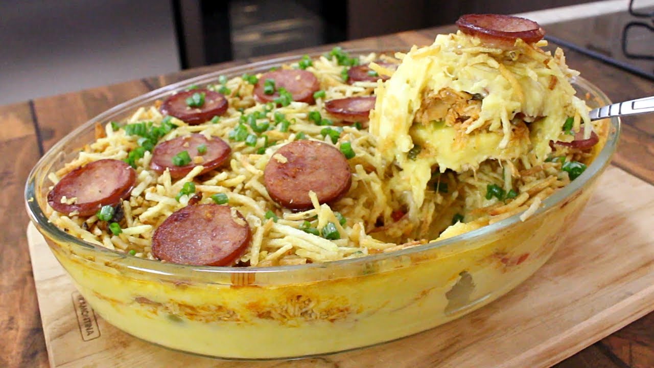 DESCUBRA PQ ESSE GRATINADO DE FRANGO É TÃO ESPECIAL (Fácil e Delicioso)