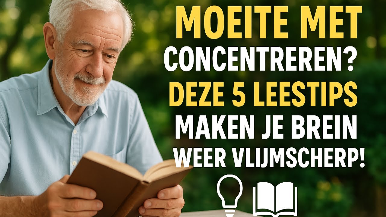 Stimuleer je brein! 80-jarige boekenexpert deelt de perfecte leestips!