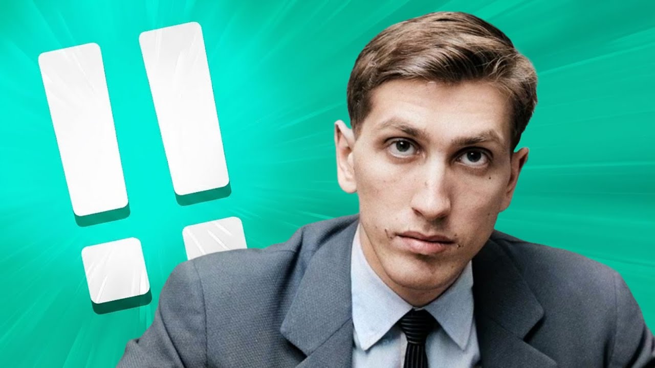 Bobby Fischer vs Pal Benko | Brilliant Queen Sacrifice | US Championship 1965
