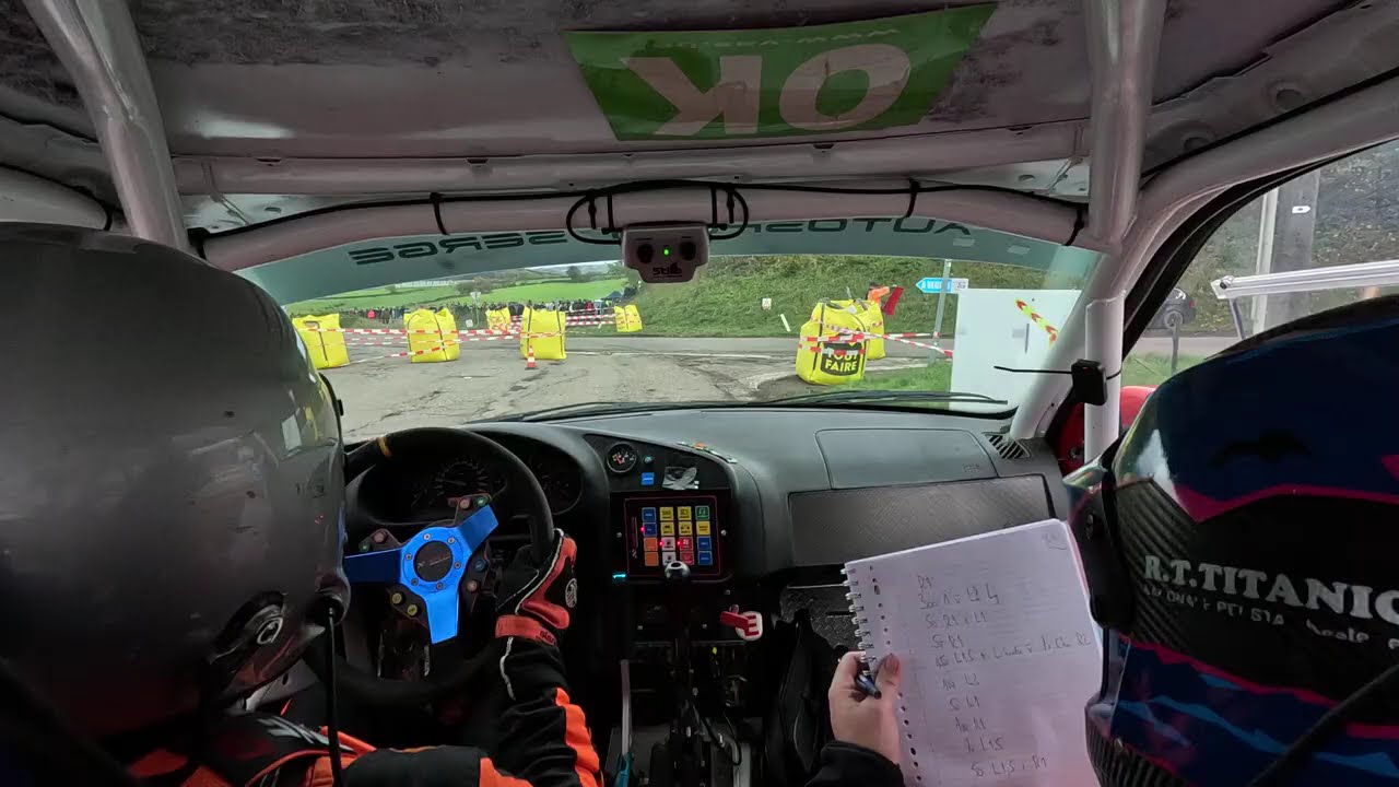 Onboard Niels Schoenmakers - Han De Bock // BMW E36 M3 : JMC Rallye 2025 - ES6 Bansions