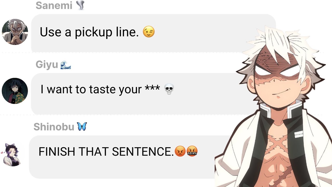 If Giyu Got Love Advice From Sanemi 🤡 | Demon Slayer Discord Chat