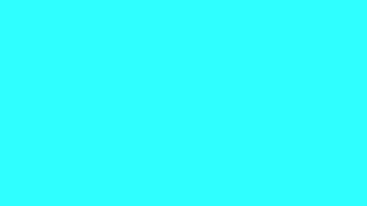 8H de fond de couleur bleue turquoise sans interruption