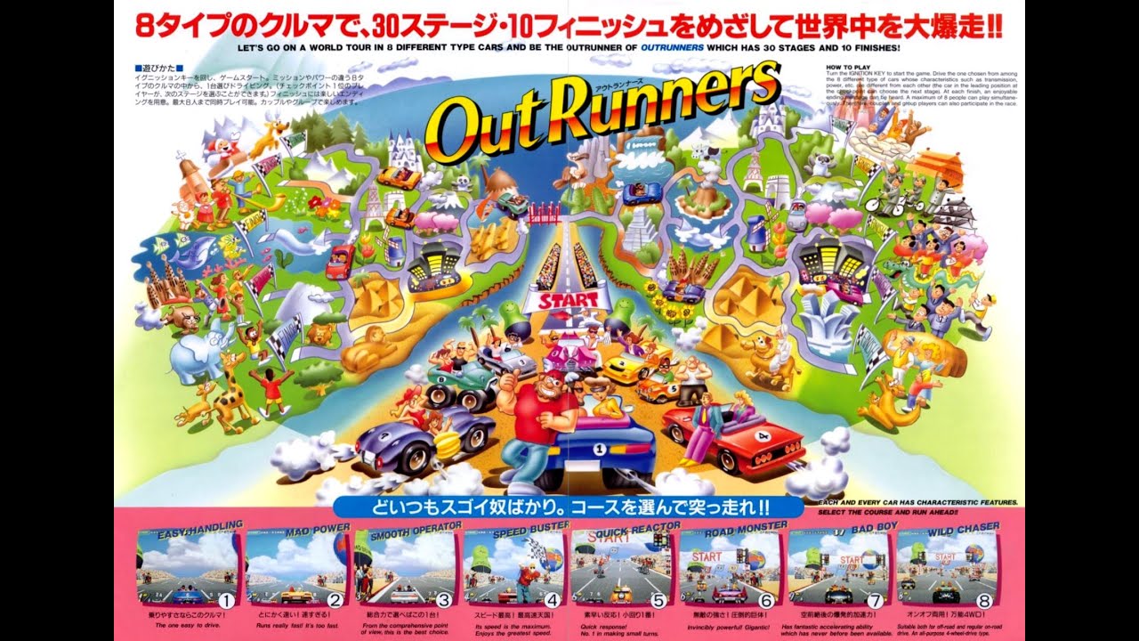 Outrunners 60fps - Arcade Gameplay