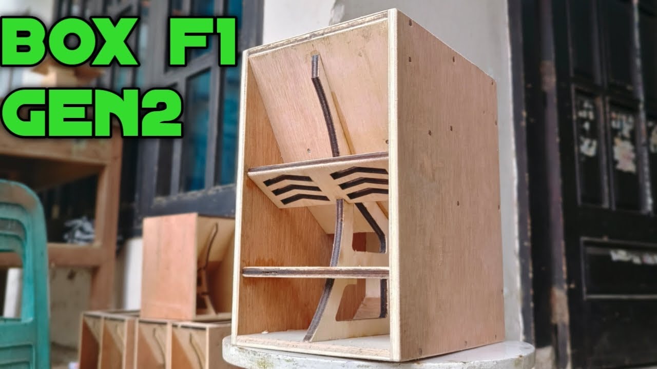 MEMBUAT MINIATUR BOX F1 GEN2 4 INCH