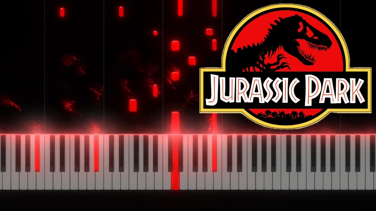 Jurassic Park - Main Theme (Freestyle piano)